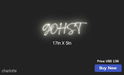CUSTOM NEON SIGN FOR Solotrace2u