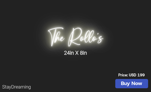 CUSTOM NEON SIGN FOR Kuhnalexa08