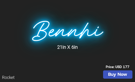 CUSTOM NEON SIGN FOR Nhiluu6164