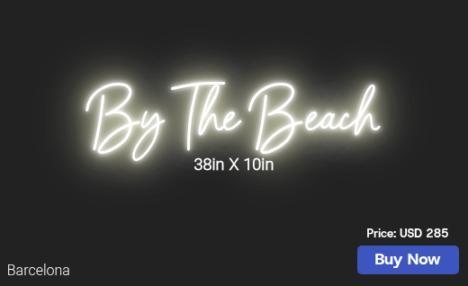 CUSTOM NEON SIGN FOR Smreed39