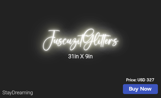 CUSTOM NEON SIGN FOR Clamas92