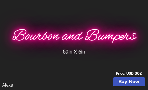 CUSTOM NEON SIGN FOR Brewer524
