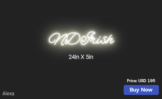 CUSTOM NEON SIGN FOR Tmahern15