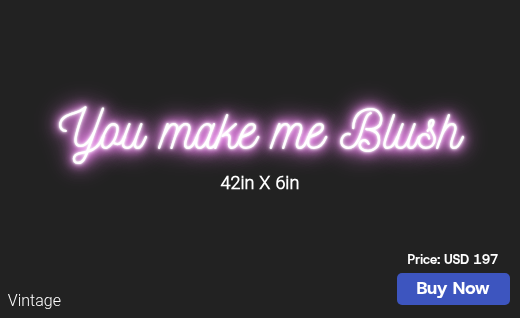 CUSTOM NEON SIGN FOR Nikkiloveshair26