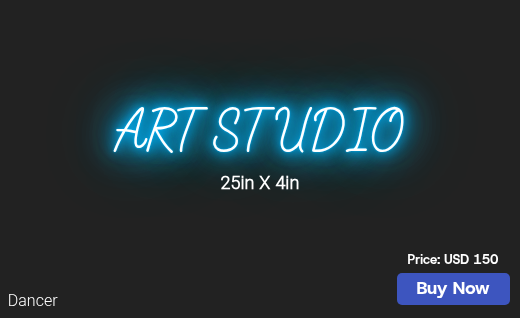 CUSTOM NEON SIGN FOR Craigart896