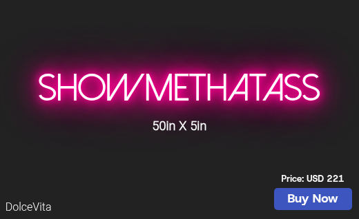 CUSTOM NEON SIGN FOR Totyana Morris