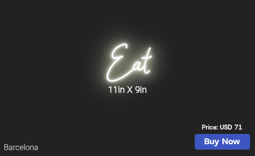 CUSTOM NEON SIGN FOR Danielnank