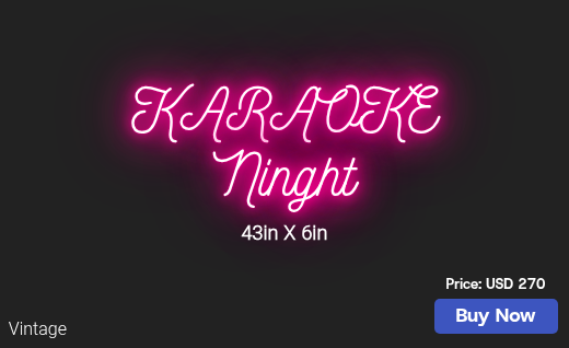 CUSTOM NEON SIGN FOR Chance Aalexander