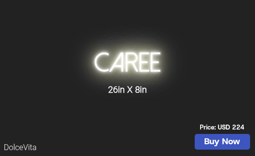 CUSTOM NEON SIGN FOR Careecoon0225