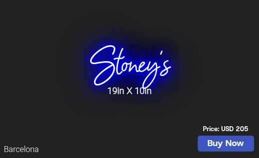 CUSTOM NEON SIGN FOR Kacollins0822