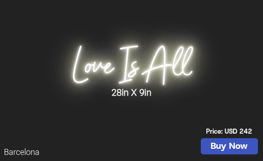 CUSTOM NEON SIGN FOR Linda Hill