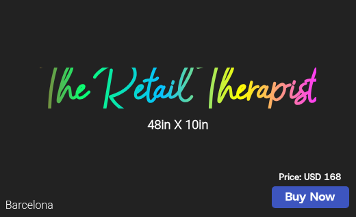 CUSTOM NEON SIGN FOR Rachelle Karagulleyan