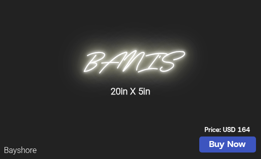 CUSTOM NEON SIGN FOR Brandi33080