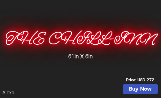 CUSTOM NEON SIGN FOR Wrighton36