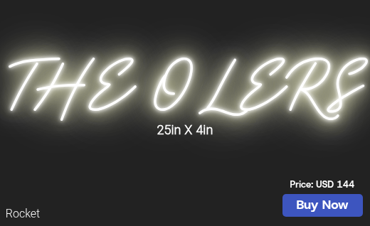 CUSTOM NEON SIGN FOR Olero74