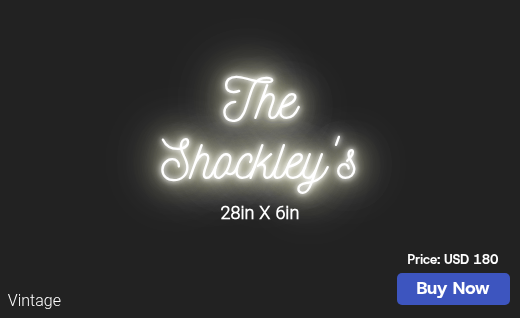CUSTOM NEON SIGN FOR Michelle Taylor0777