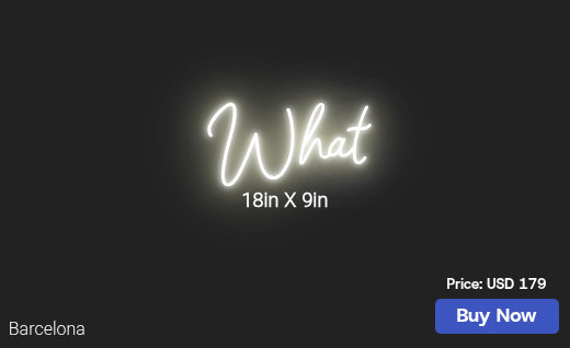 CUSTOM NEON SIGN FOR Pandtsmith