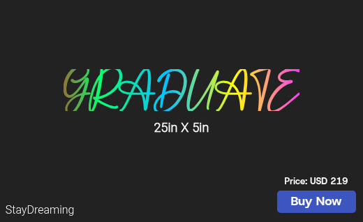CUSTOM NEON SIGN FOR Chadoldfather