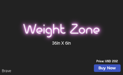 CUSTOM NEON SIGN FOR Aayogandfitness