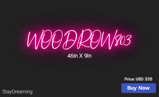 CUSTOM NEON SIGN FOR Jasonroach796