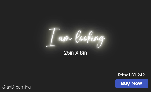 CUSTOM NEON SIGN FOR 5366sid