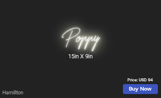 CUSTOM NEON SIGN FOR Kbosley251
