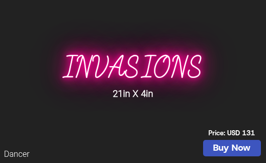 CUSTOM NEON SIGN FOR Ivetteburke