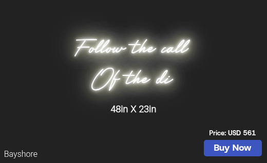 CUSTOM NEON SIGN FOR Ejboyd11