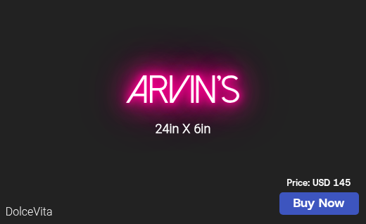 CUSTOM NEON SIGN FOR Kerry3k