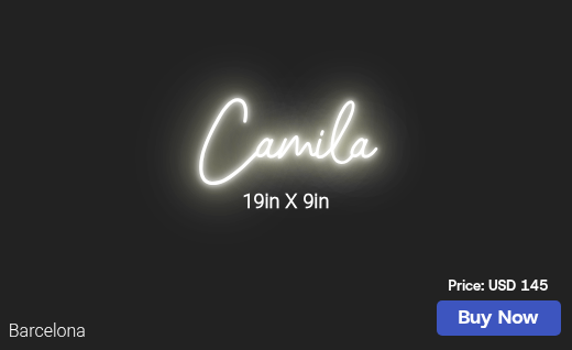 CUSTOM NEON SIGN FOR Chrisannmiller70