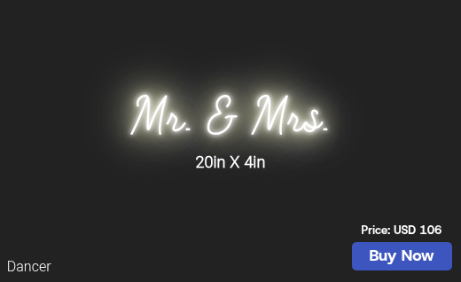 CUSTOM NEON SIGN FOR Melindaharris3382