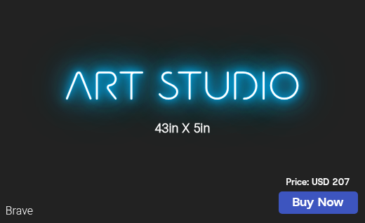 CUSTOM NEON SIGN FOR Craigart896