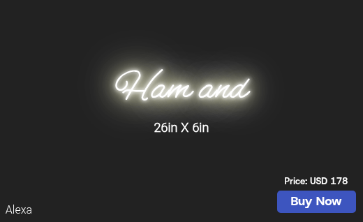 CUSTOM NEON SIGN FOR Vjordan455