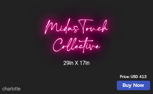 CUSTOM NEON SIGN FOR Monitaporter13