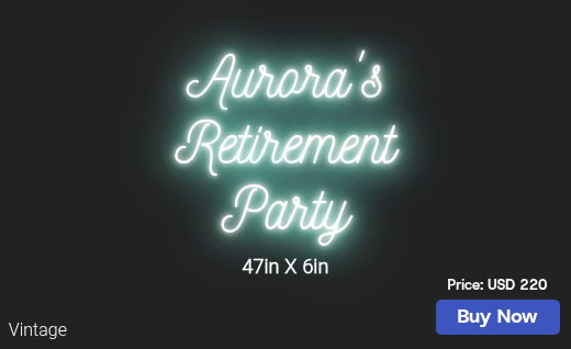 CUSTOM NEON SIGN FOR Asparklee77