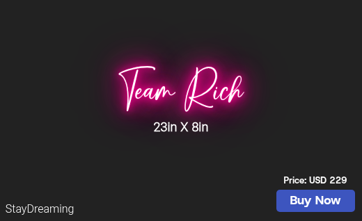 CUSTOM NEON SIGN FOR Rashanda922