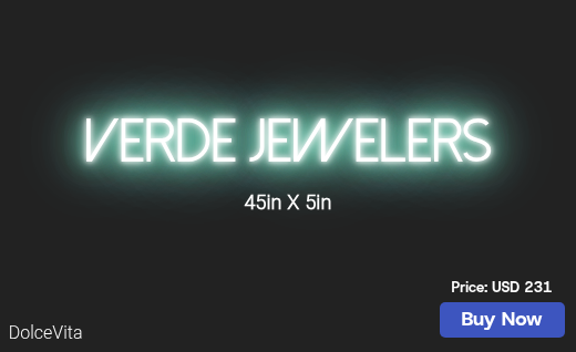 CUSTOM NEON SIGN FOR Mloverde06