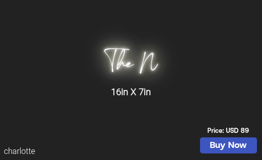CUSTOM NEON SIGN FOR Kristinjoyj