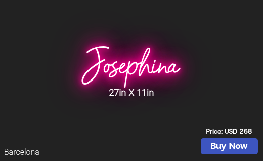 CUSTOM NEON SIGN FOR Renduroch