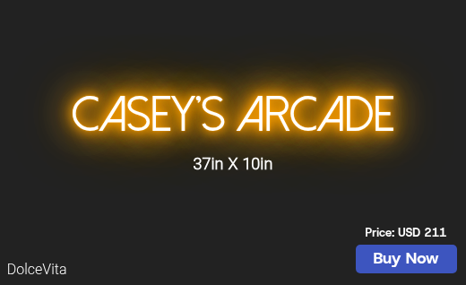 CUSTOM NEON SIGN FOR Mcbride1018