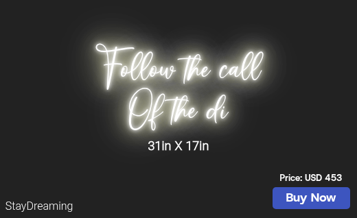 CUSTOM NEON SIGN FOR Ejboyd11