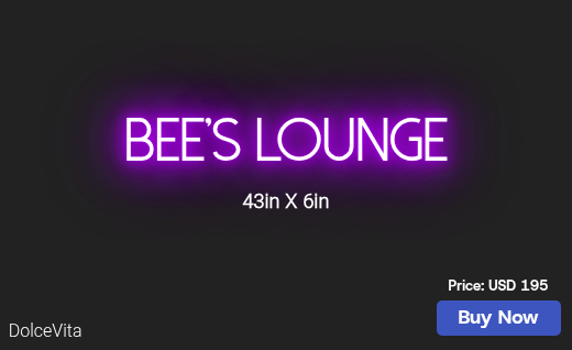 CUSTOM NEON SIGN FOR Jackiebee73