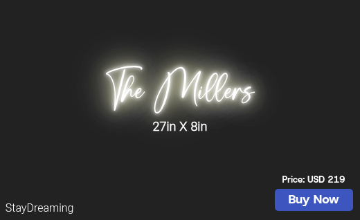 CUSTOM NEON SIGN FOR Normanmiller004