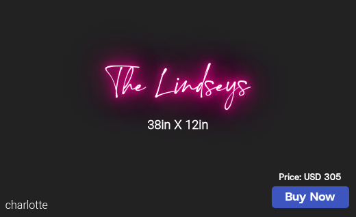 CUSTOM NEON SIGN FOR Jk42071