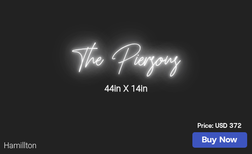 CUSTOM NEON SIGN FOR Peanut11 29