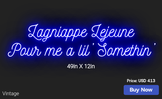 CUSTOM NEON SIGN FOR Stacylejeune