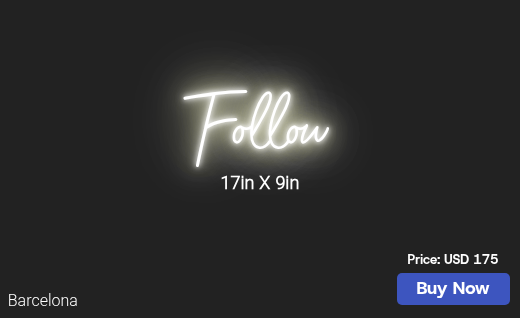 CUSTOM NEON SIGN FOR Ejboyd11