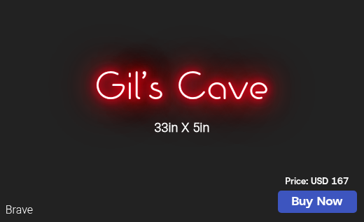 CUSTOM NEON SIGN FOR Gjtasha
