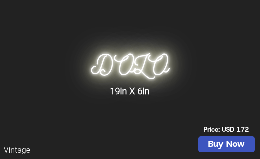 CUSTOM NEON SIGN FOR Smb D1
