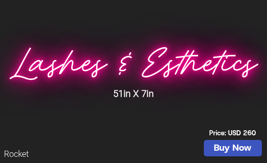 CUSTOM NEON SIGN FOR Kayhaley590